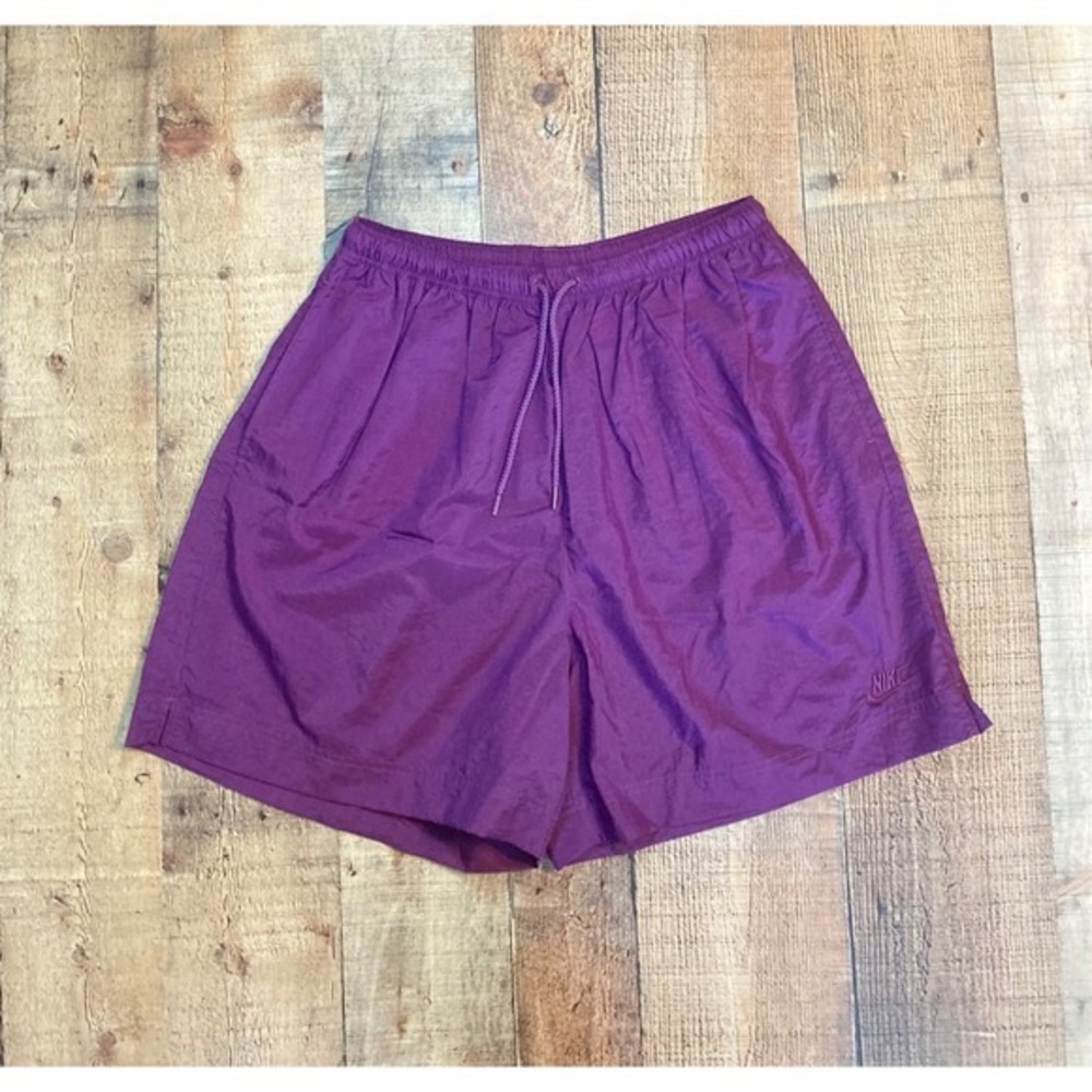 Nike Purple Athletic Shorts Lightweight Elastic Waist Drawstring Size XL EUC - Picture 1 of 8